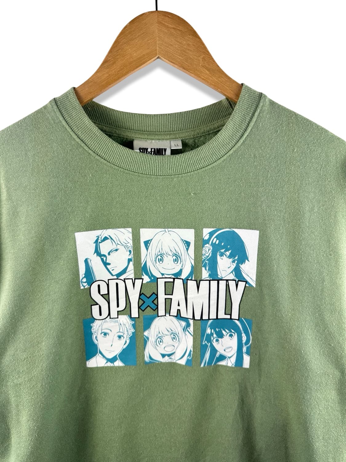 스파이패밀리 그린 맨투맨2480 상품이미지3