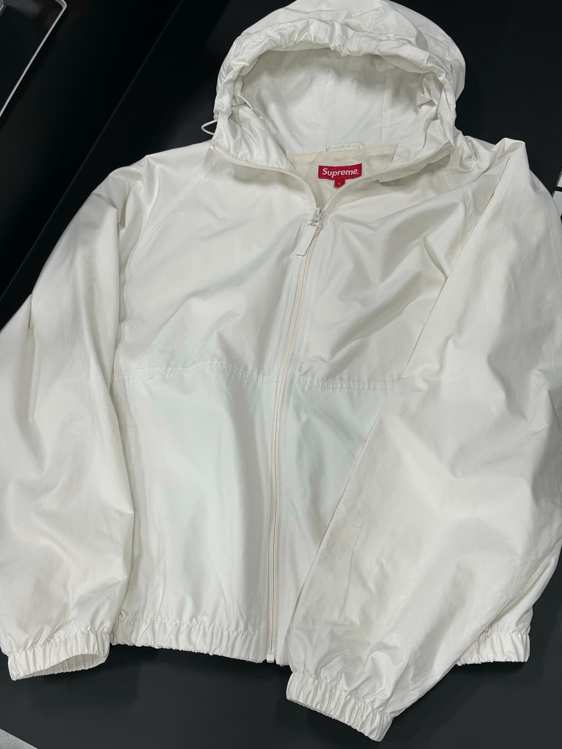 23SS 슈프림 라이트웨이트 나일론 후드 자켓 화이트 상품이미지4
