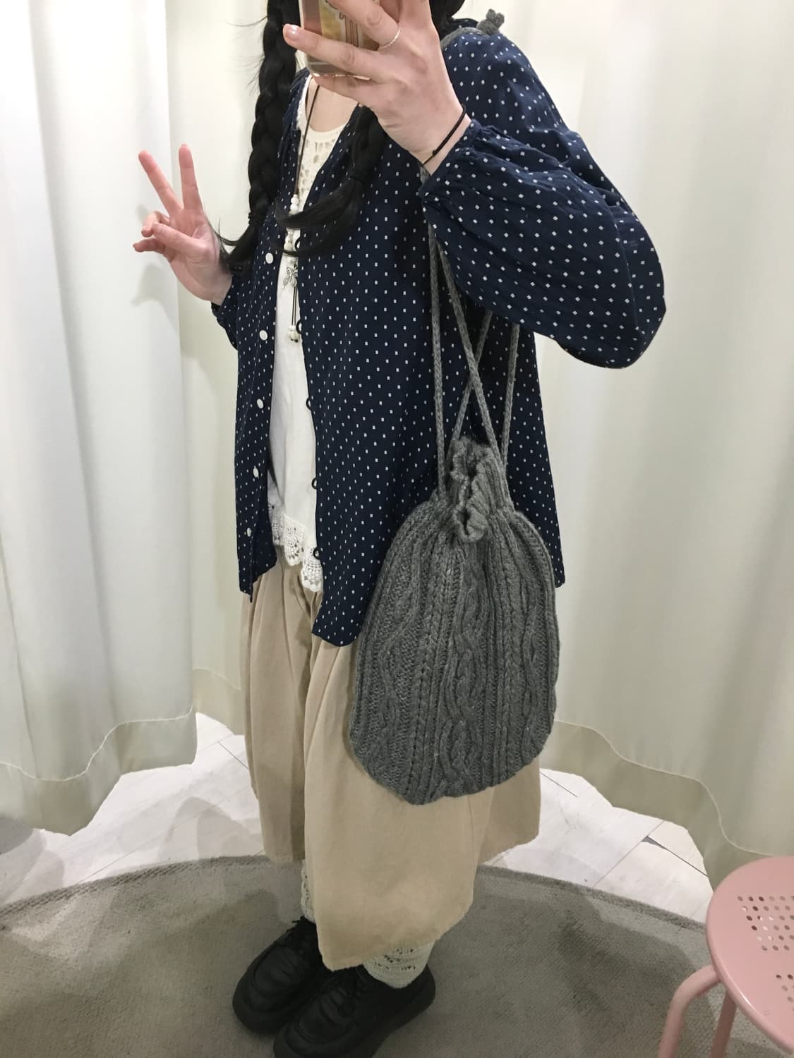 Moss Knit Bucket Bag 상품이미지5