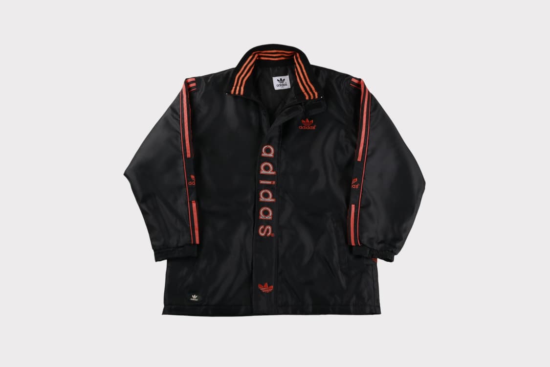 [L] 90's 아디다스 올드스쿨 빅로고 누빔점퍼 상품이미지1