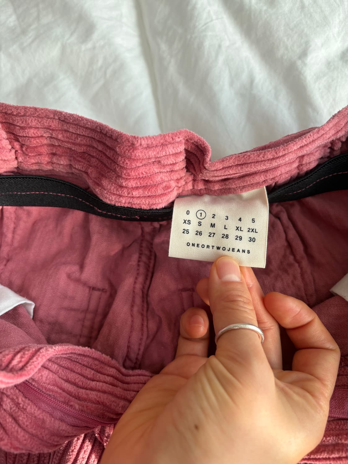 코듀로이 팬츠 골덴바지 핑크팬츠 상품이미지2