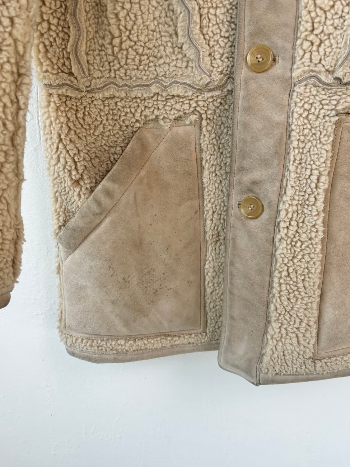 마틴 마르지엘라 H&M 인사이드 아웃 무스탕 자켓 상품이미지8