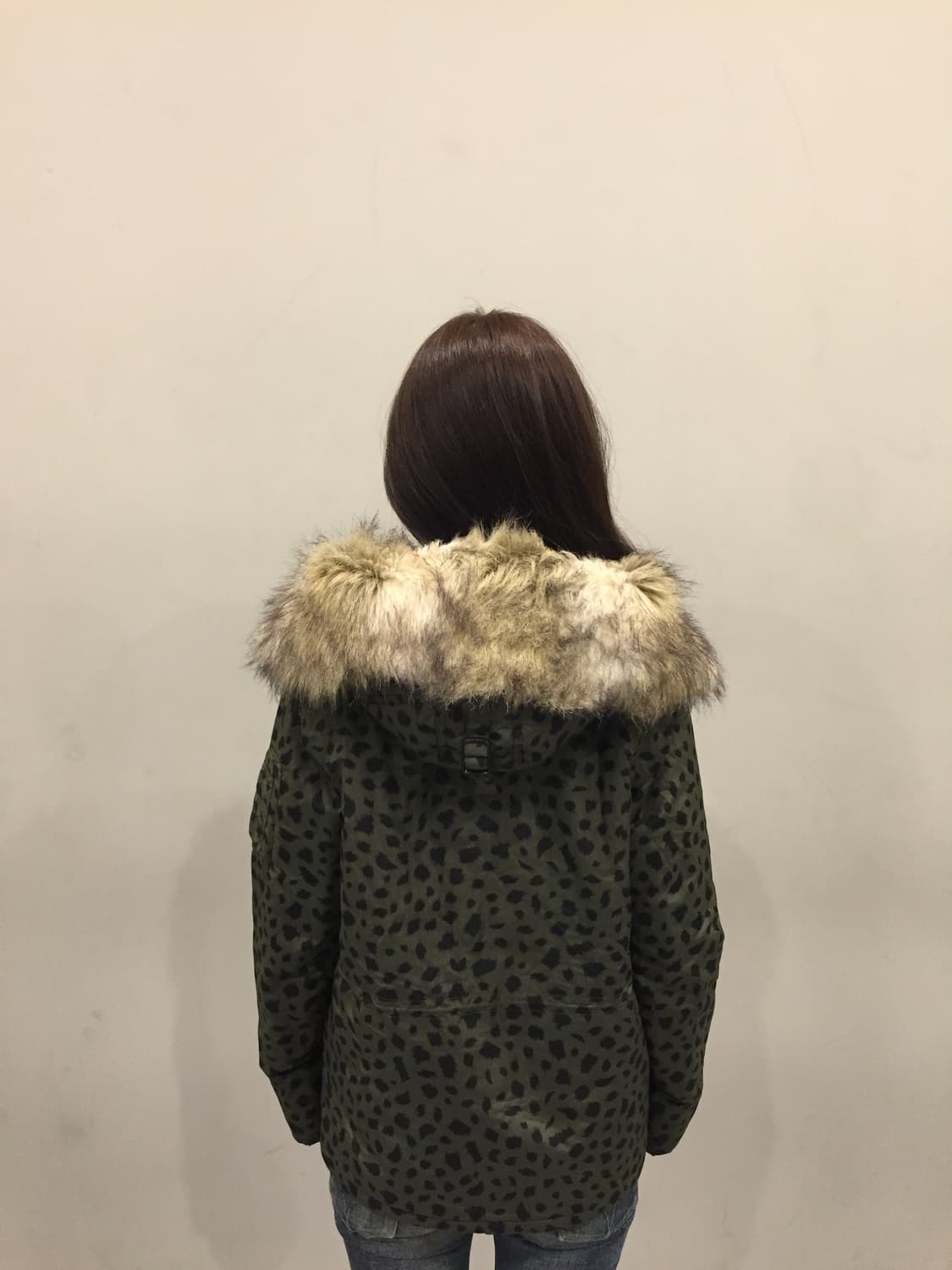 엑스걸 레오파드 패딩 자켓 상품이미지5