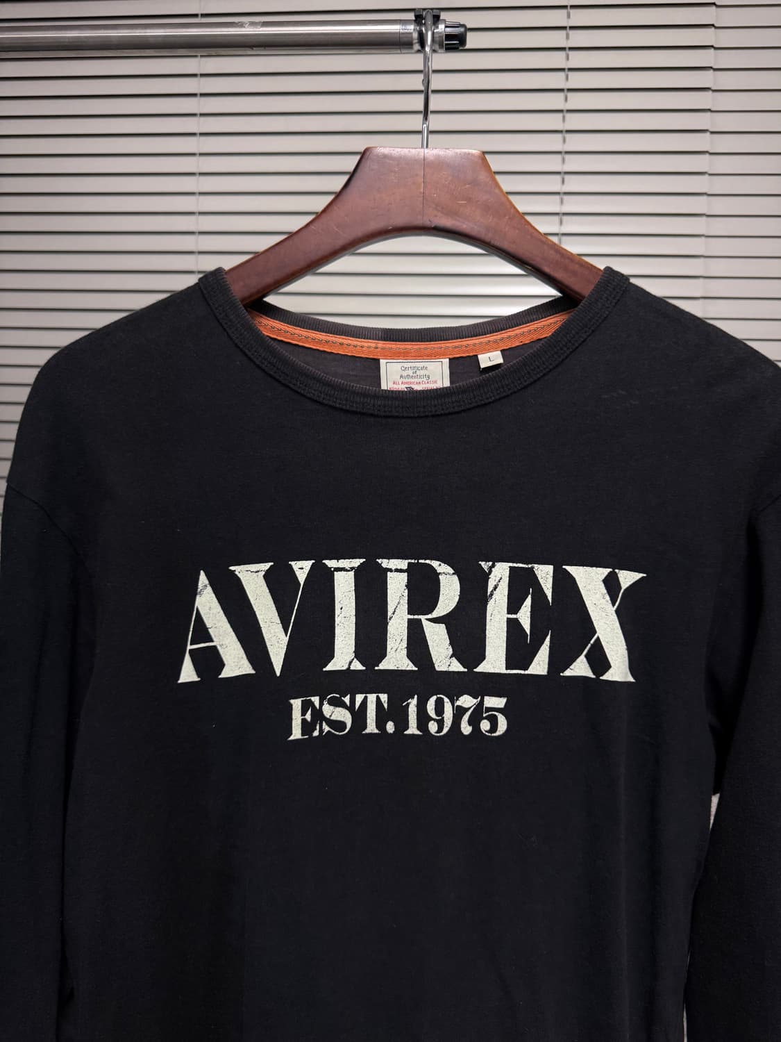 avirex mighty eighty 롱 슬리브 티셔츠 상품이미지2