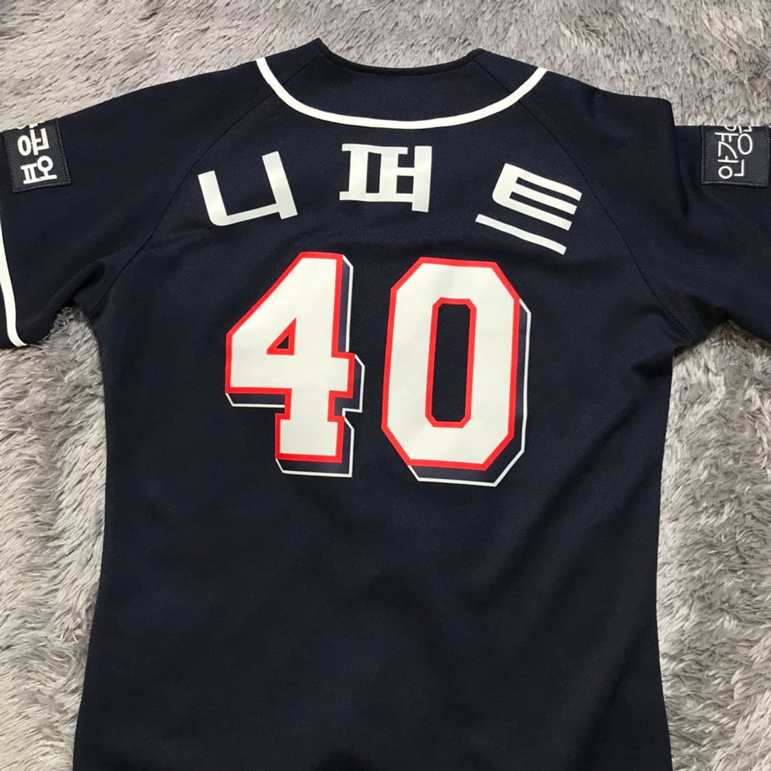 [[키즈 11, A급] 두산 베어스 니퍼트 40 야구 응원복k38 상품이미지2