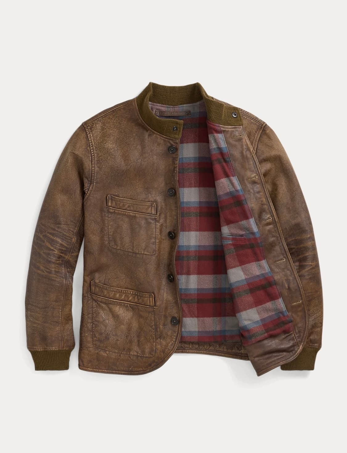 (새상품)RRL 레더 카코트 l 상품이미지2