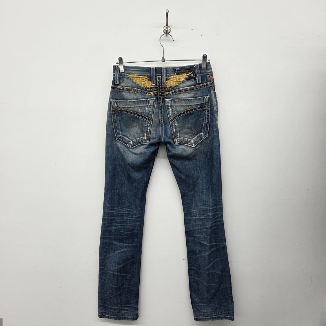 Robin's Jean 로빈슨 스키니진 빈티지 데님 팬츠 허리28in 상품이미지8