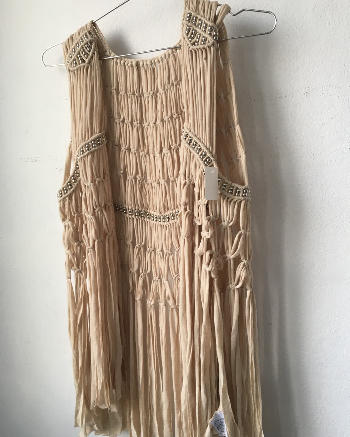 Fringe open vest 상품이미지3