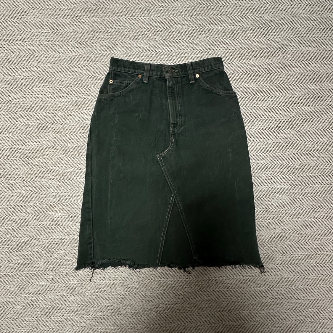 LEVI'S 90's usa made work skirt 상품이미지1