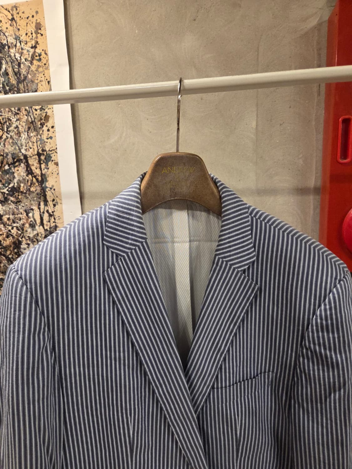 휴고보스 블랙라벨 시어써커자켓  상품이미지8