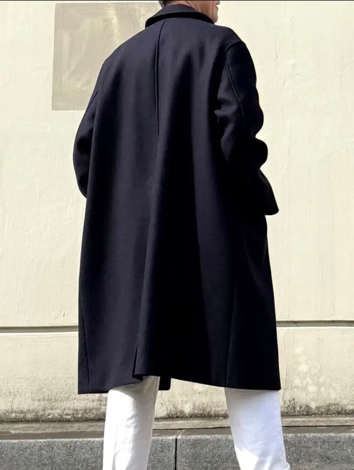 포터리 멜톤울 맥코트 네이비 2(105-110) 상품이미지9