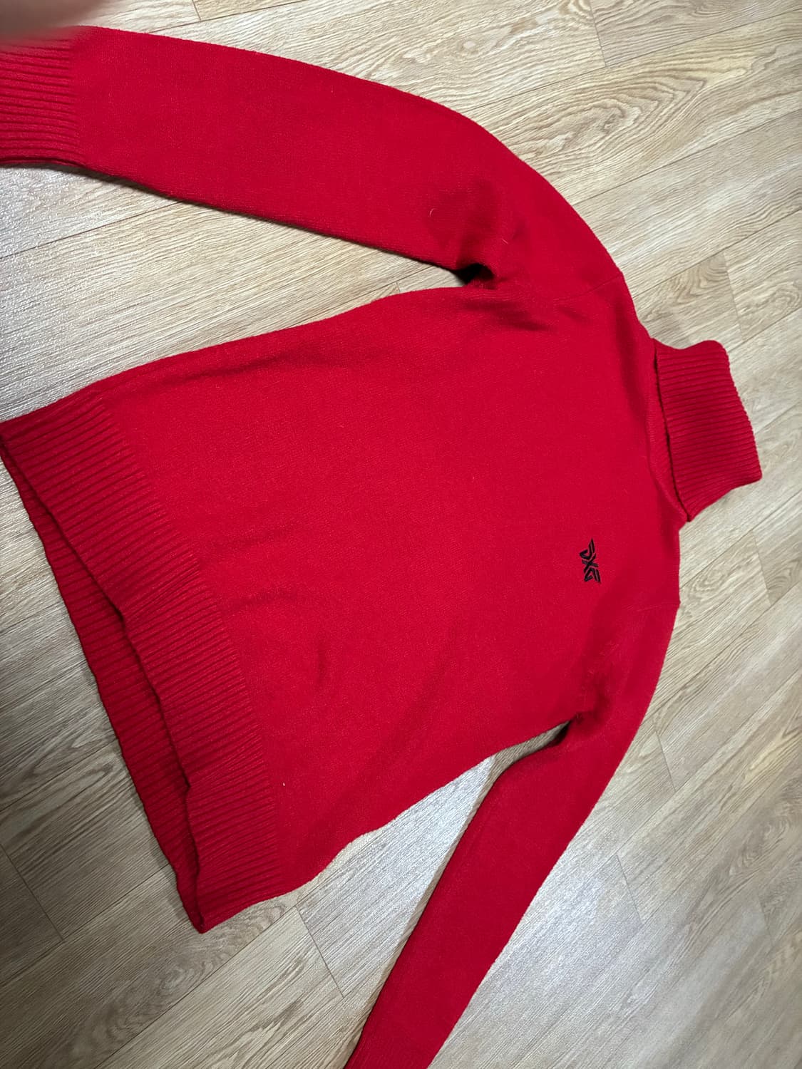 PXG 레드 터틀넥 니트 M 상품이미지1