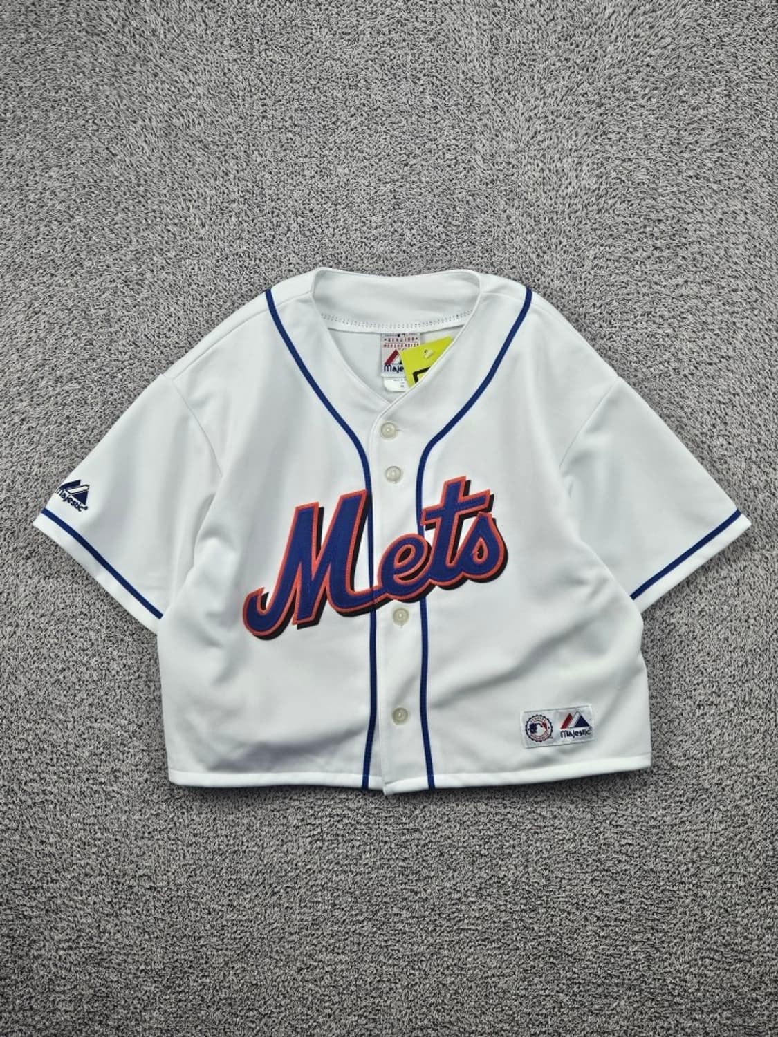 마제스틱 뉴욕 메츠 베이스볼 져지 크롭커스텀 ( XL ) / 11806 상품이미지1