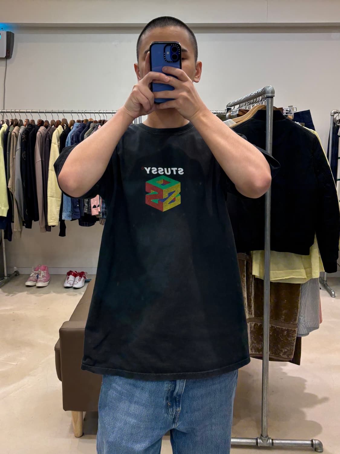 스투시 S64 피그먼트 다이드 반팔 상품이미지8