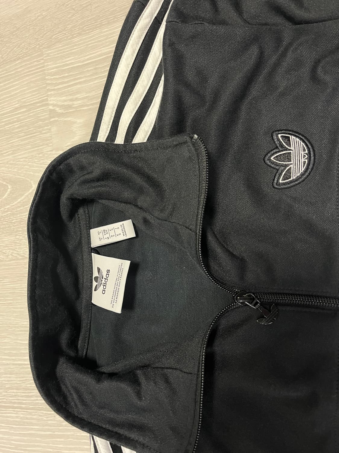 아디다스 검/흰 져지 S(M) 상품이미지2