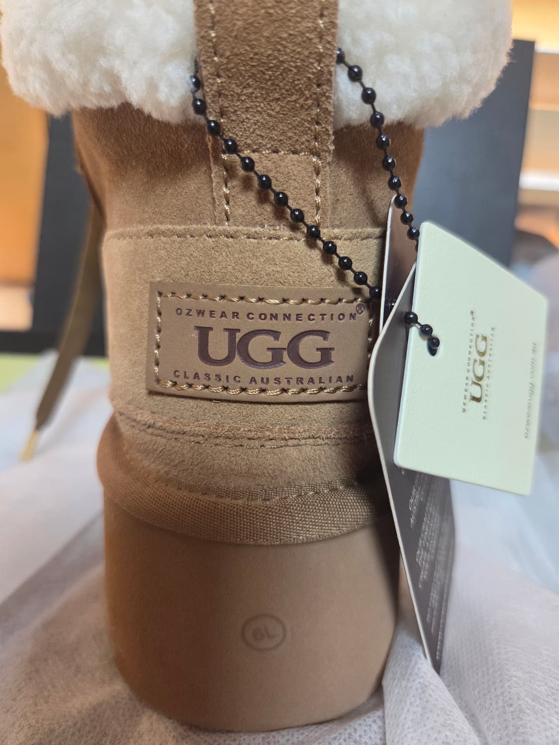 호주어그웨어 25FW 기나 레이스업 양털부츠 230 상품이미지4