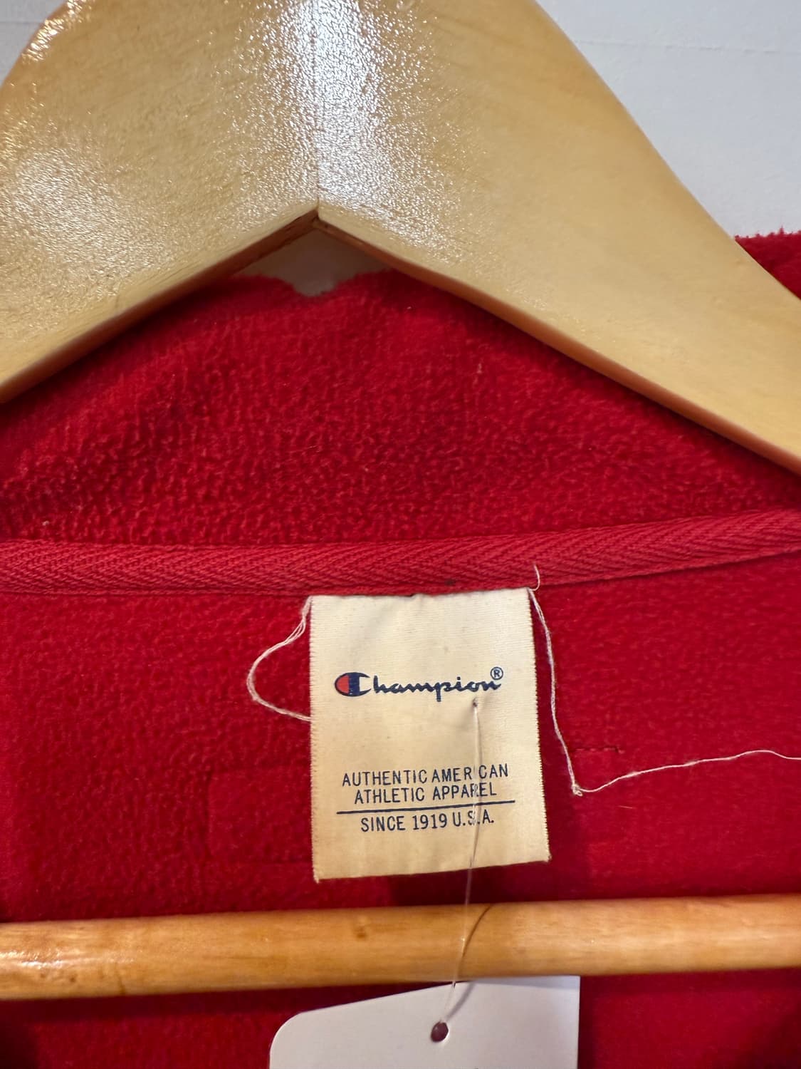 챔피온 블랙 플리스 집업 상품이미지3