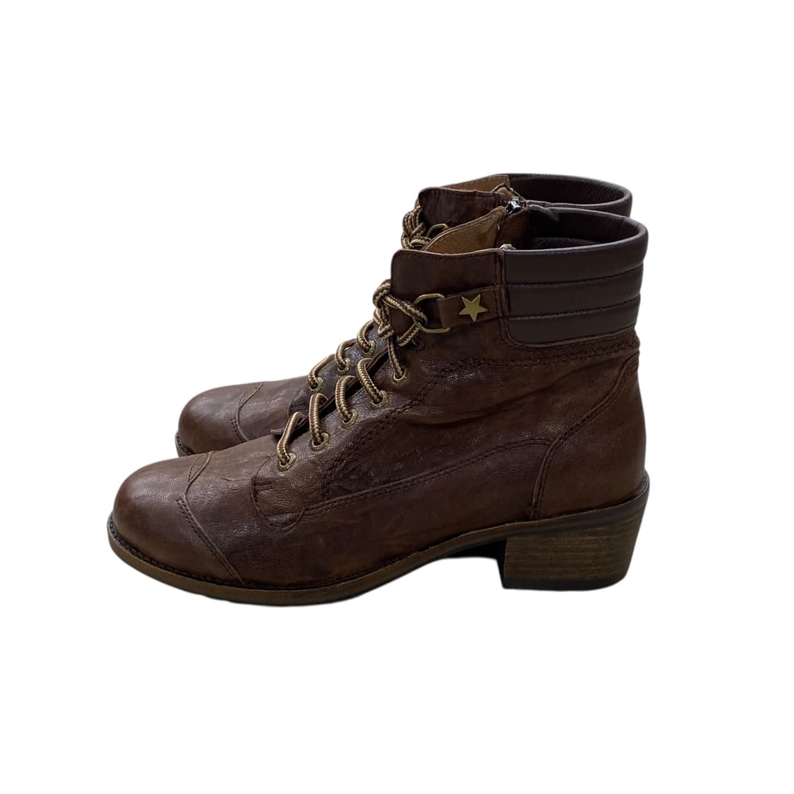 vintage leather boots 상품이미지3