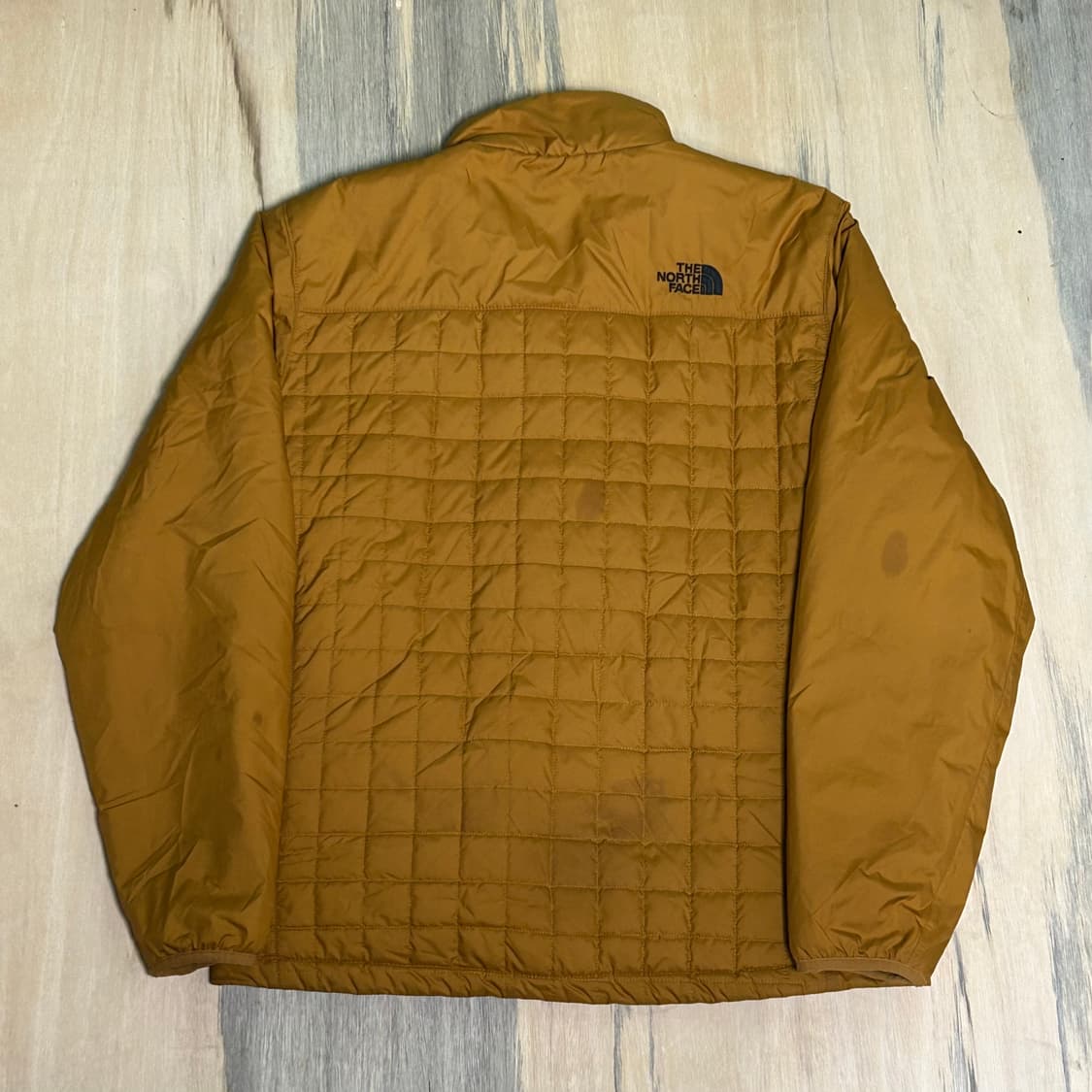 (후루츠 특가 ) 노스페이스 카멜 머스타드 경량 패딩 자켓 M L 상품이미지4
