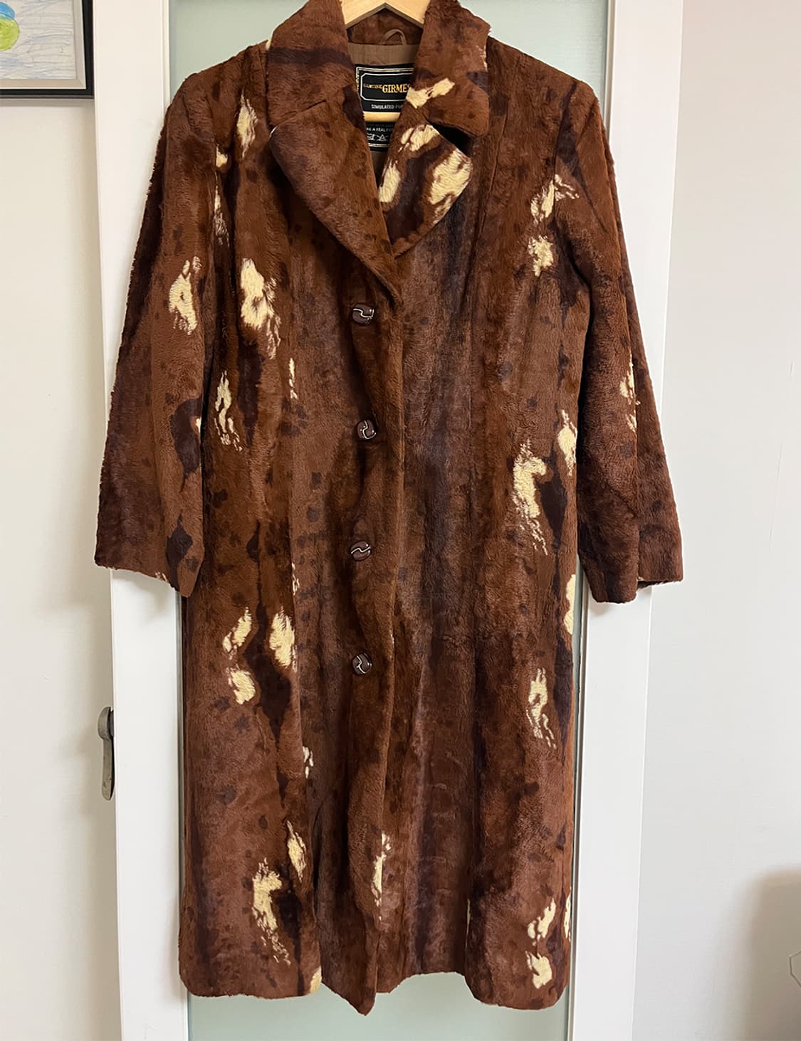 Leopard fur coat 상품이미지3
