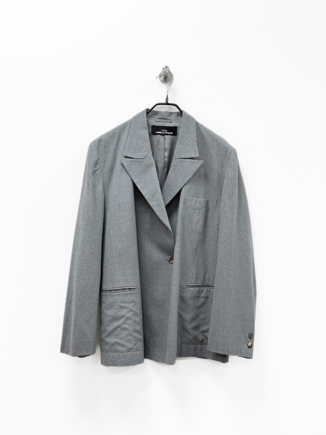 꼼데가르송 트리콧 셋업 자켓 & 스커트 상품이미지2