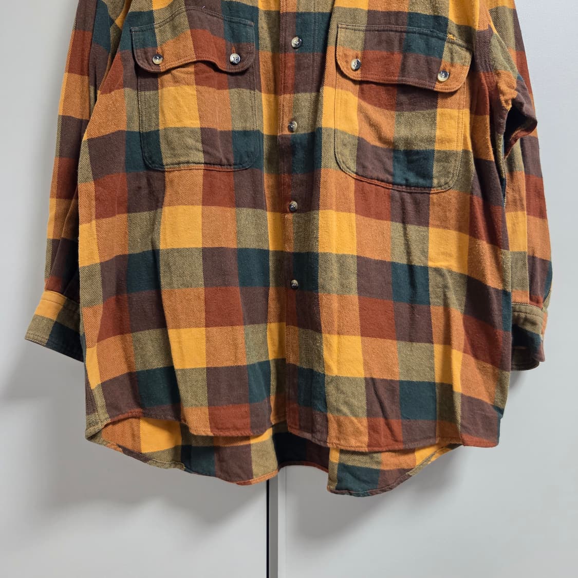 Witford 아메리칸 플란넬 체크 셔츠 L(100) 상품이미지4