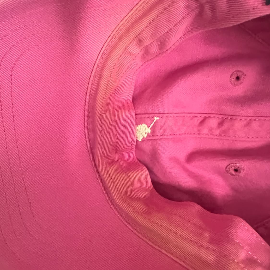 폴로 랄프로렌 핑크 코튼 볼캡 모자 상품이미지5