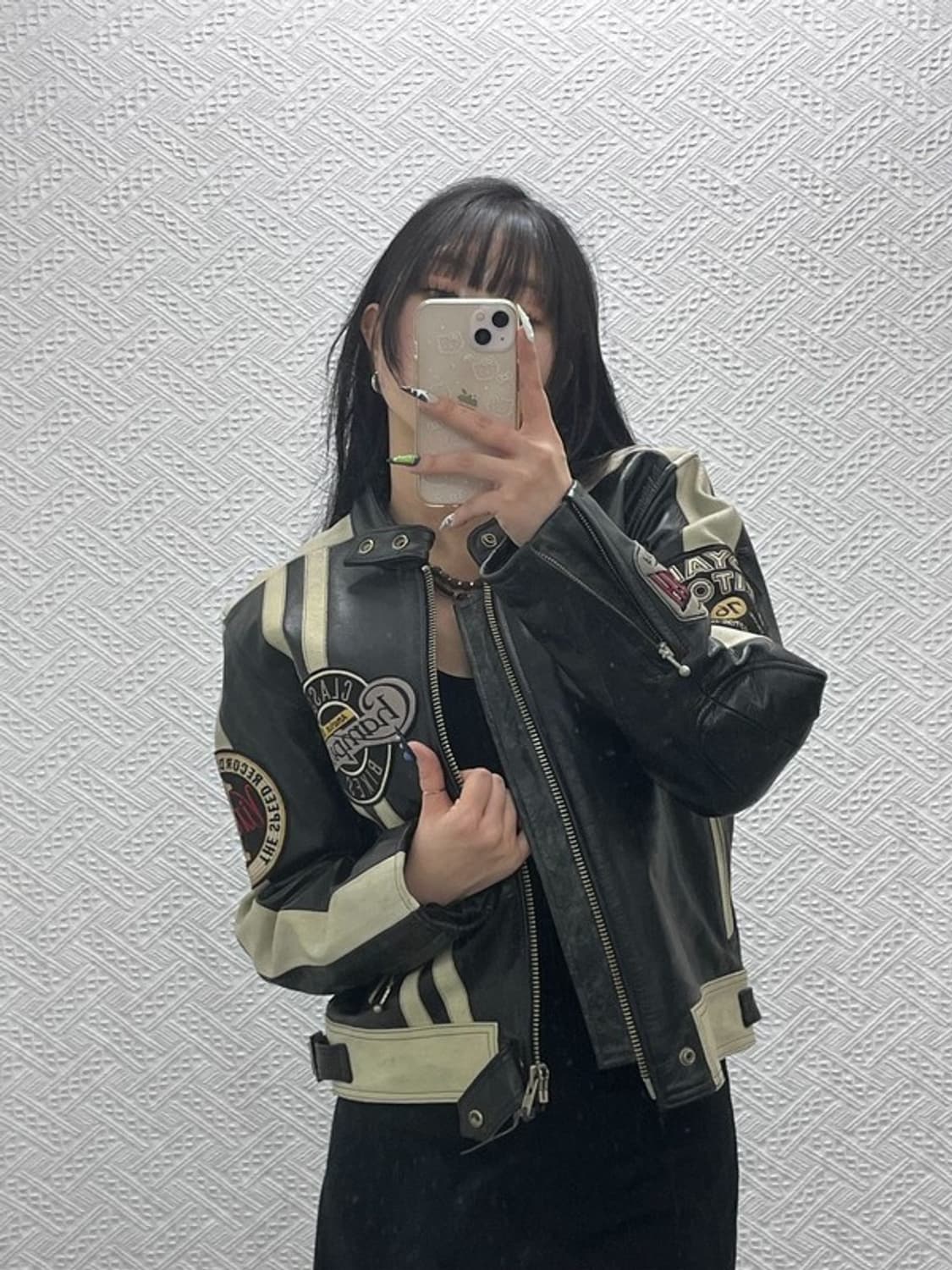 알로이시오 로스티글리오시 모터사이클 레이싱 가죽자켓 M C08764 상품이미지2