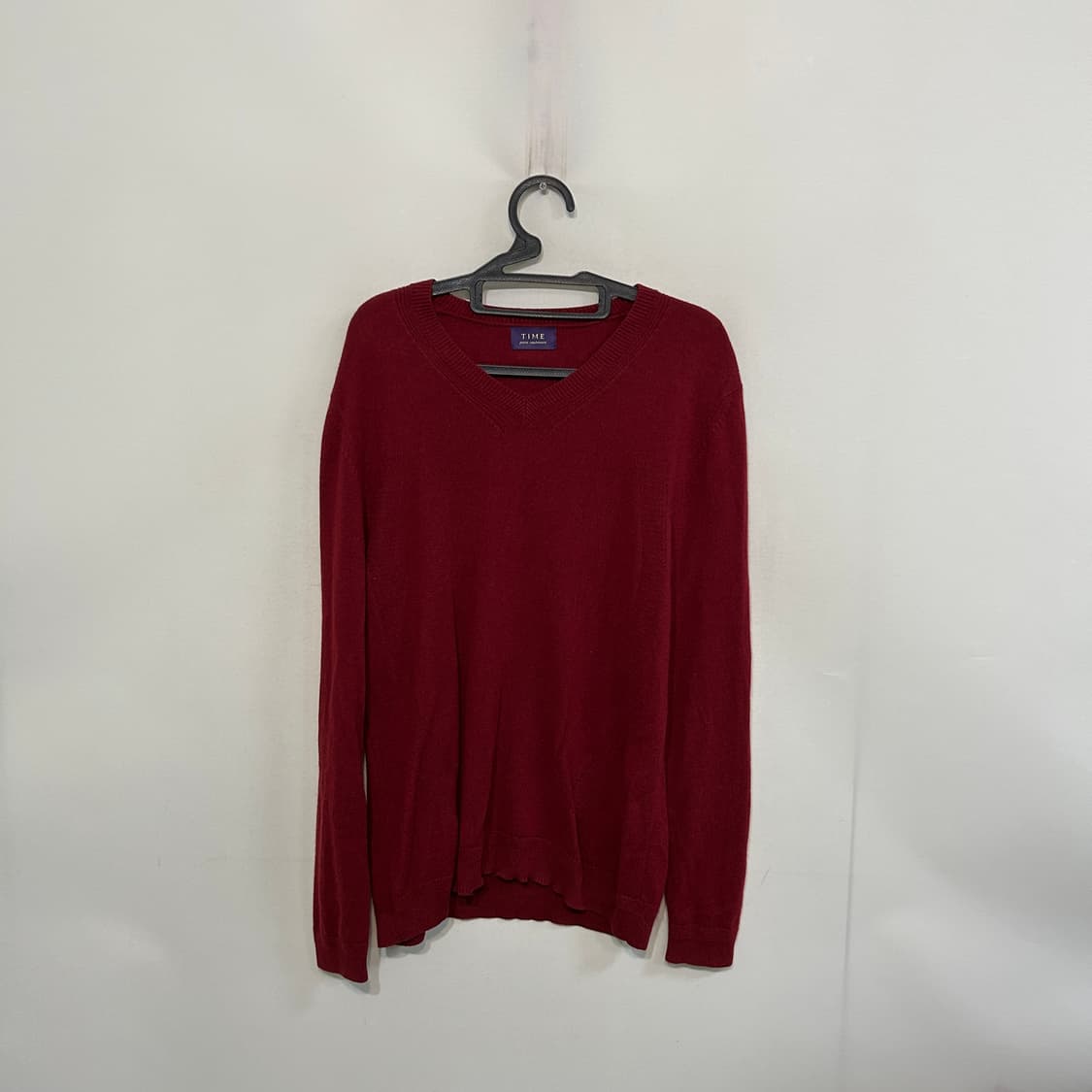 한섬 타임옴므 캐시미어 니트 100 상품이미지1