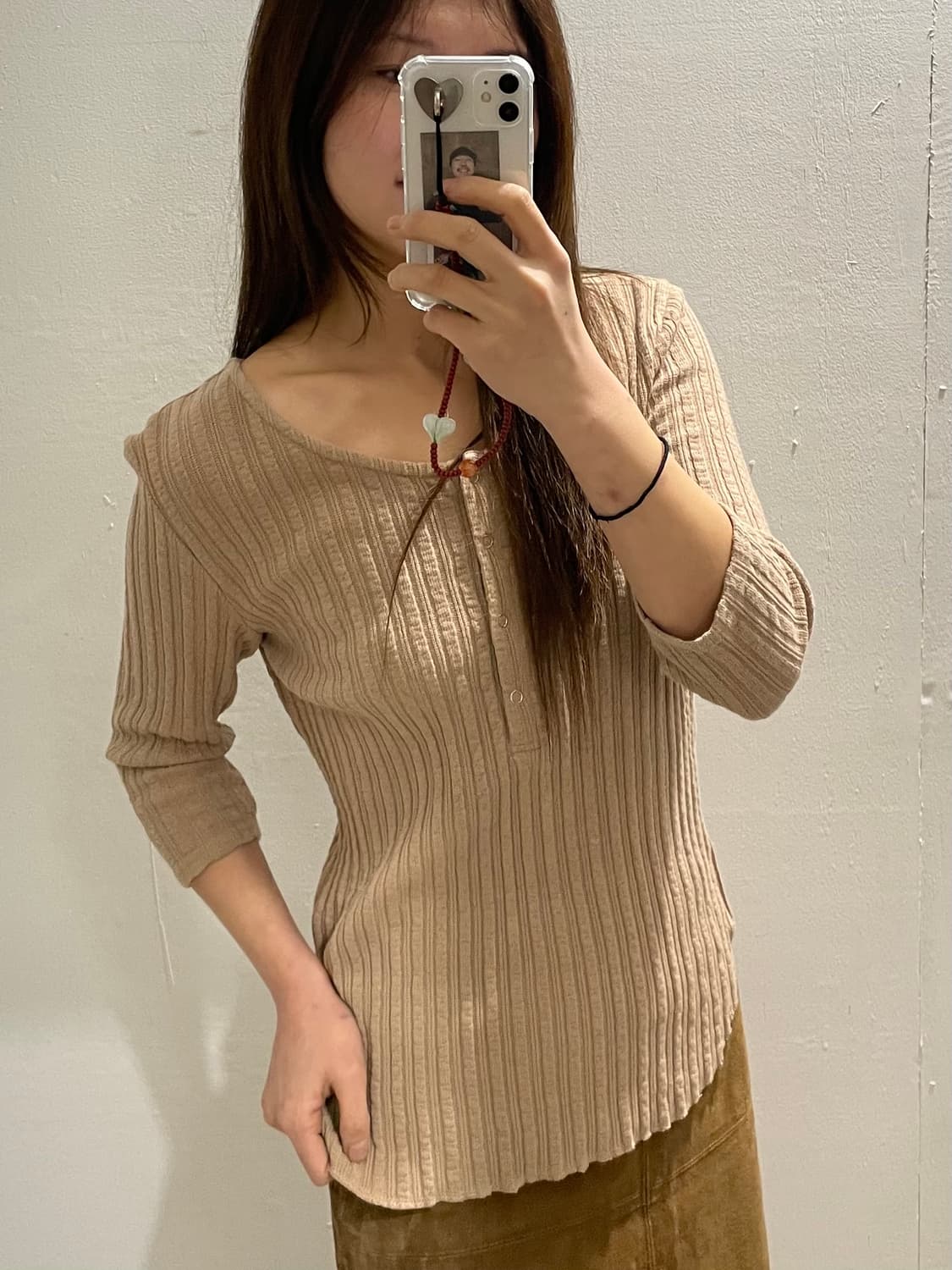 FREAK'S STORE henley neck t-shirts 상품이미지1