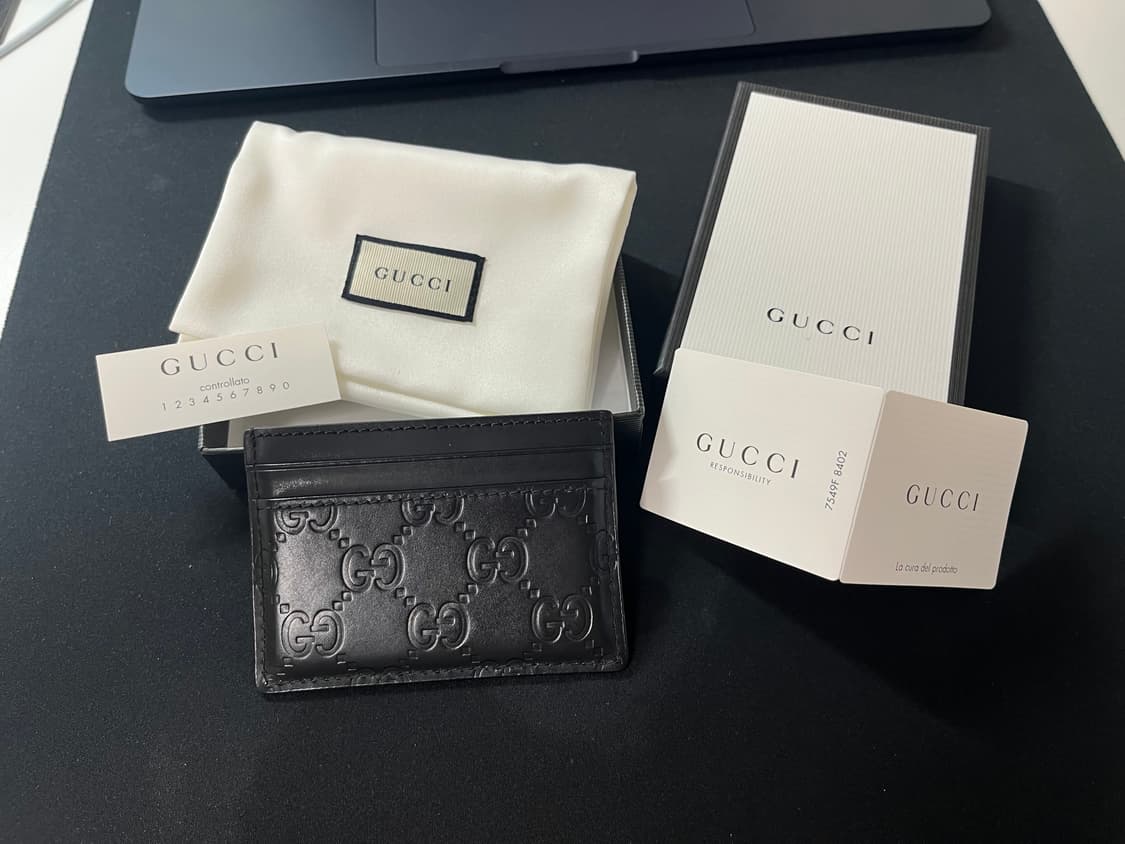 구찌 GG 시그니처 카드지갑 S급 풀박스 상품이미지2