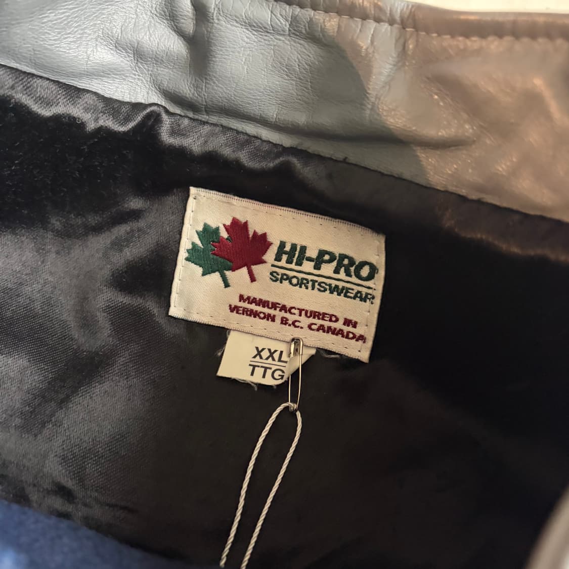 90s CANADA 빈티지 울 바시티 자켓 2XL 상품이미지5