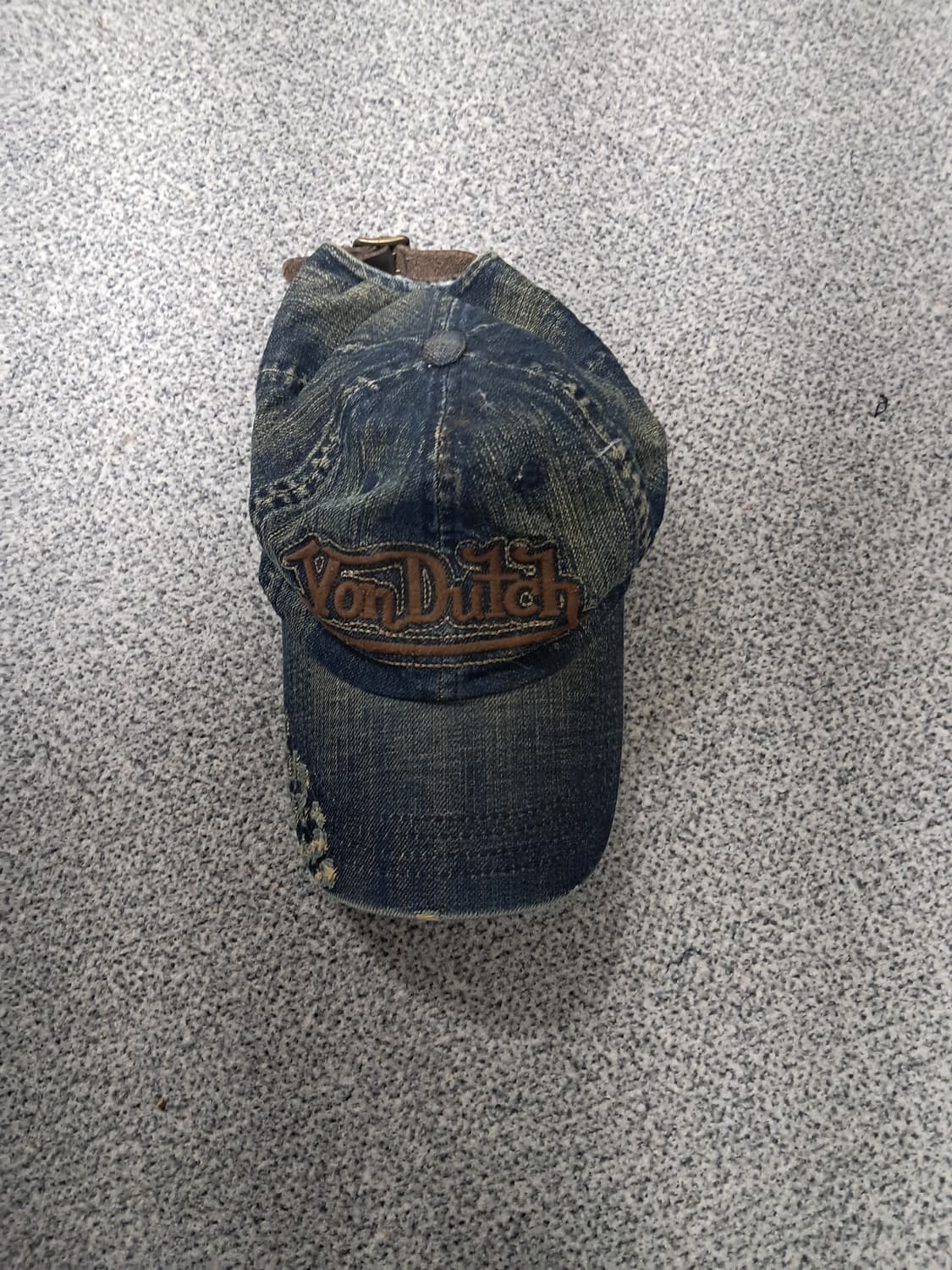 본더치 데님 볼캡 모자 상품이미지1