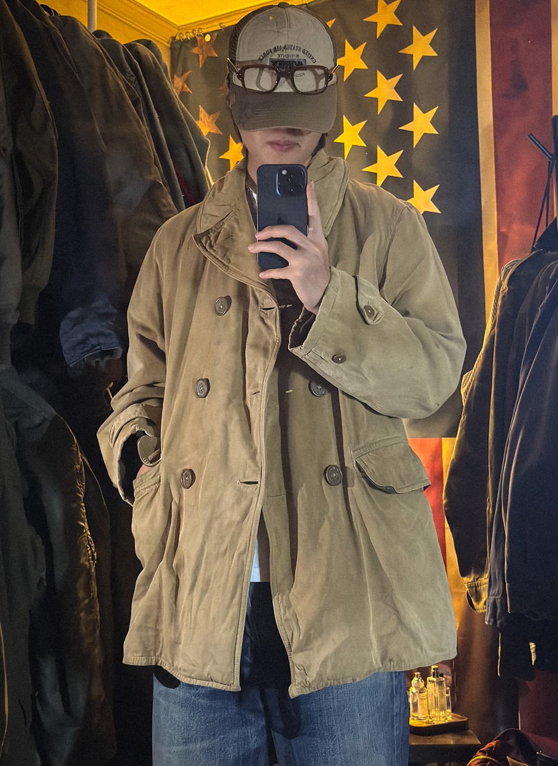 40s mackinaw coat 3rd enlisted (42) 상품이미지8