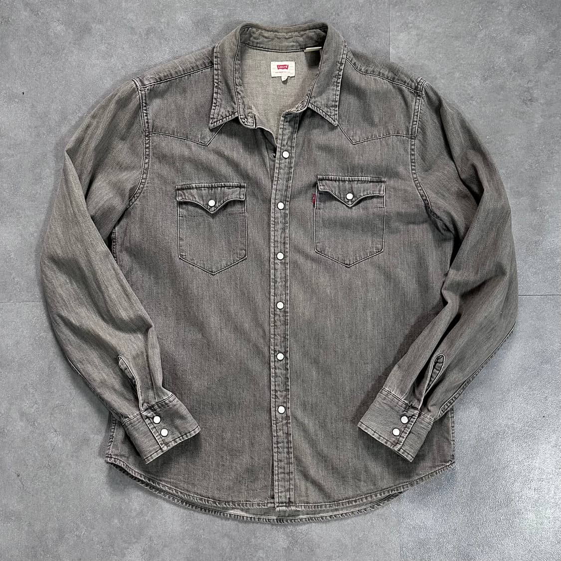 리바이스 흑청 웨스턴 셔츠 (va.108) 상품이미지1