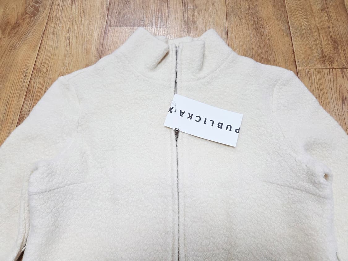 퍼블리카엑스(PUBLICKAX) INDOR 울 집업가디건 55 새상품 상품이미지5