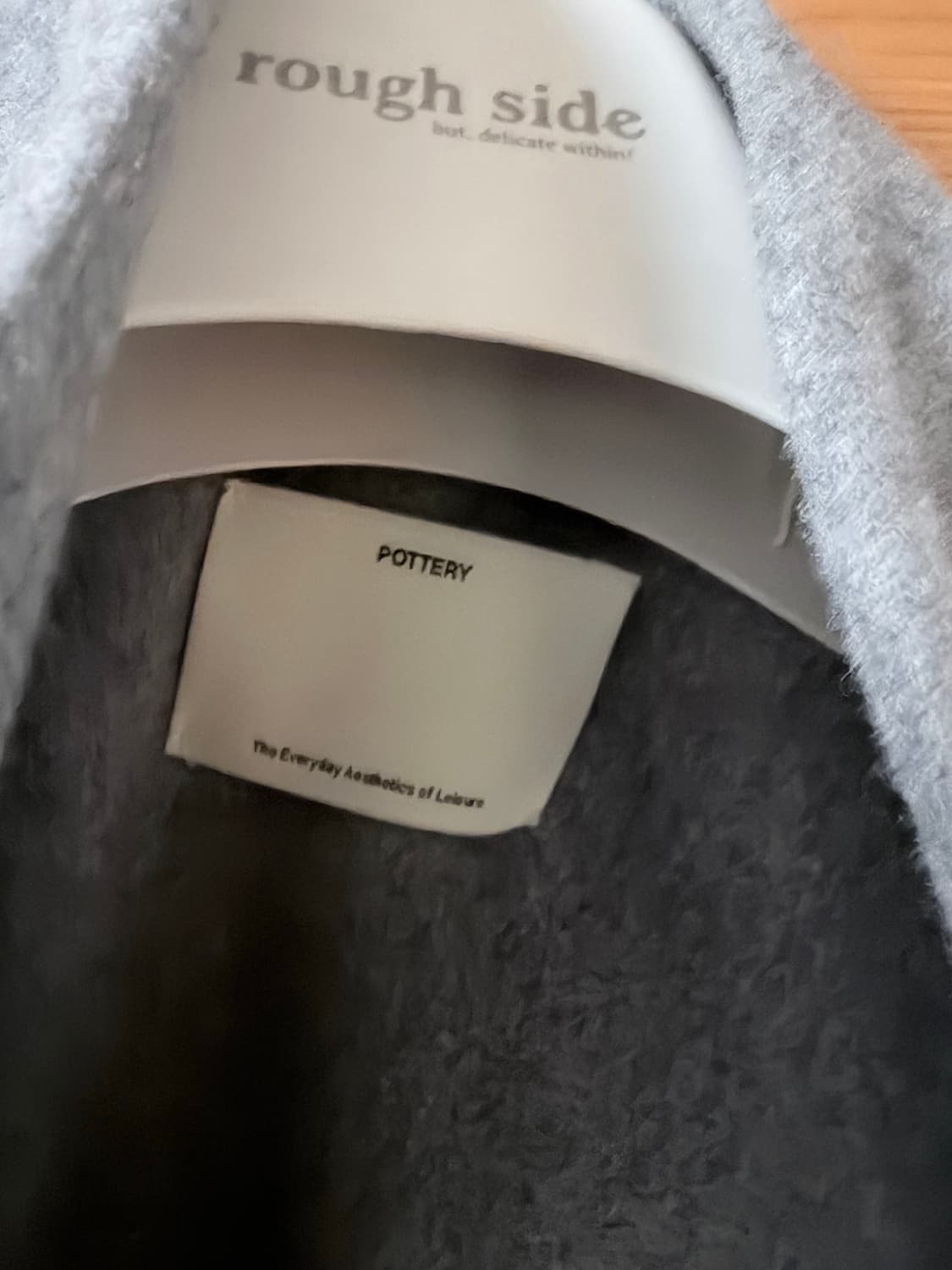 (5)포터리 울캐시미어 하이넥 차콜 상품이미지3