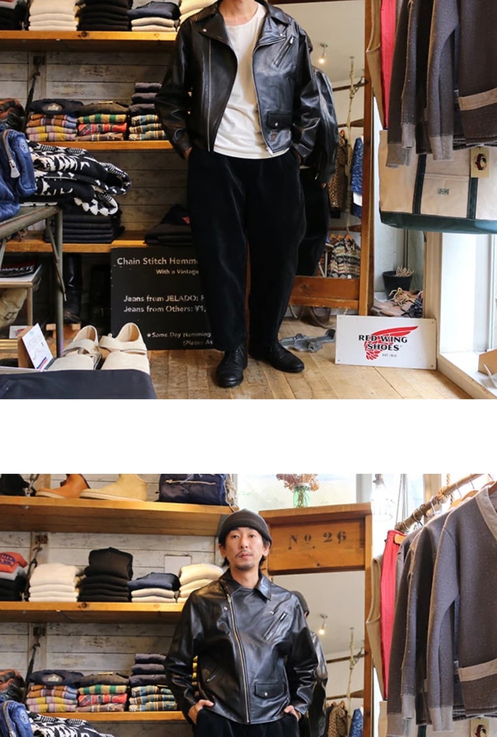 포터클래식 PORTER CLASSIC 더블라이더 자켓 L 상품이미지3