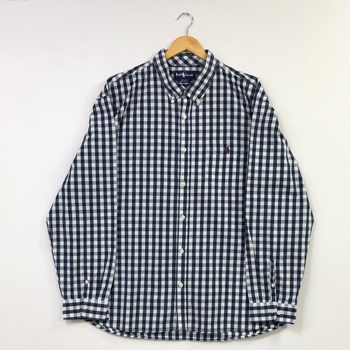 Xxl 폴로 체크 셔츠 상품이미지2