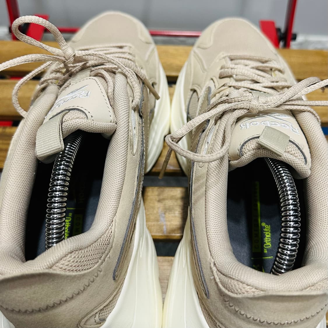 265) 리복 운동화 남성 남자 신발 로얄 브릿지 4 베이지 상품이미지5