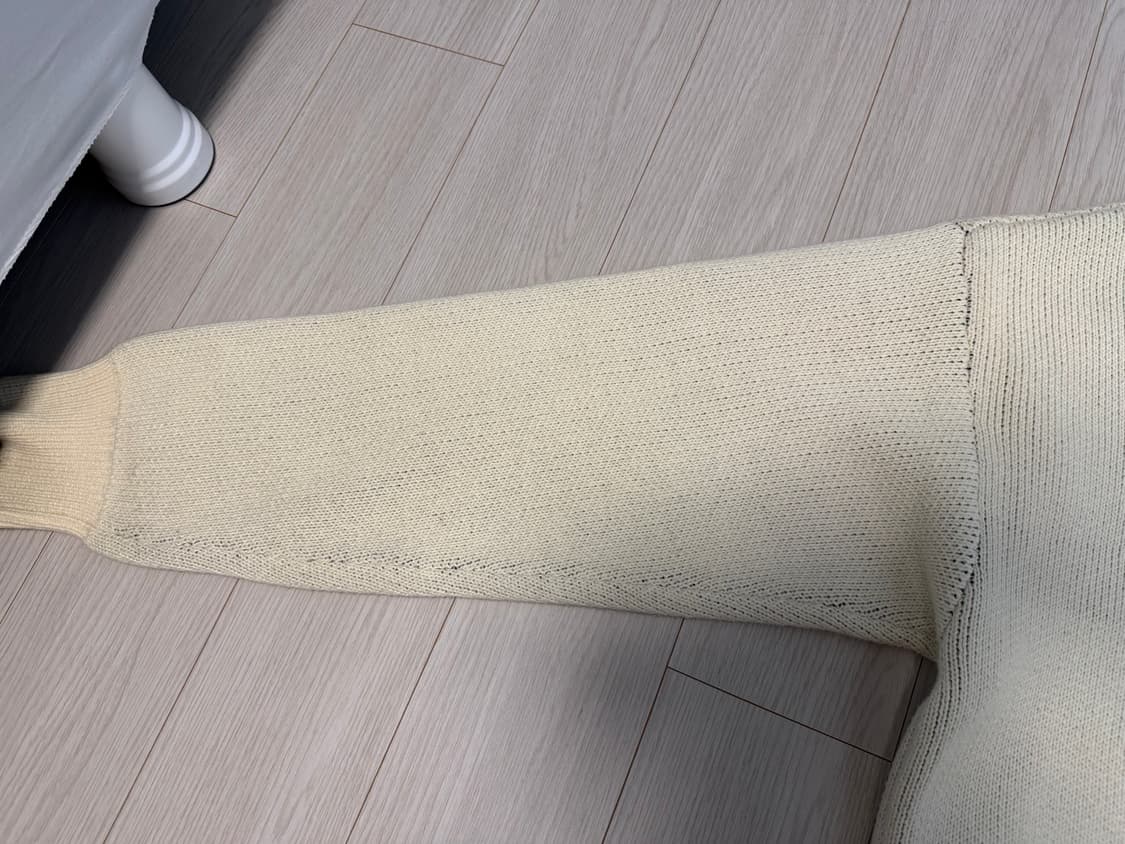 에센셜 essentials 니트 스웨터 버터크림 S 상품이미지3