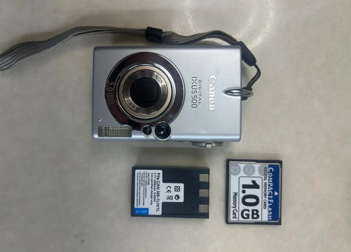 canon ixus 500 (캐논 익서스 500) 외관 A급 상품이미지1