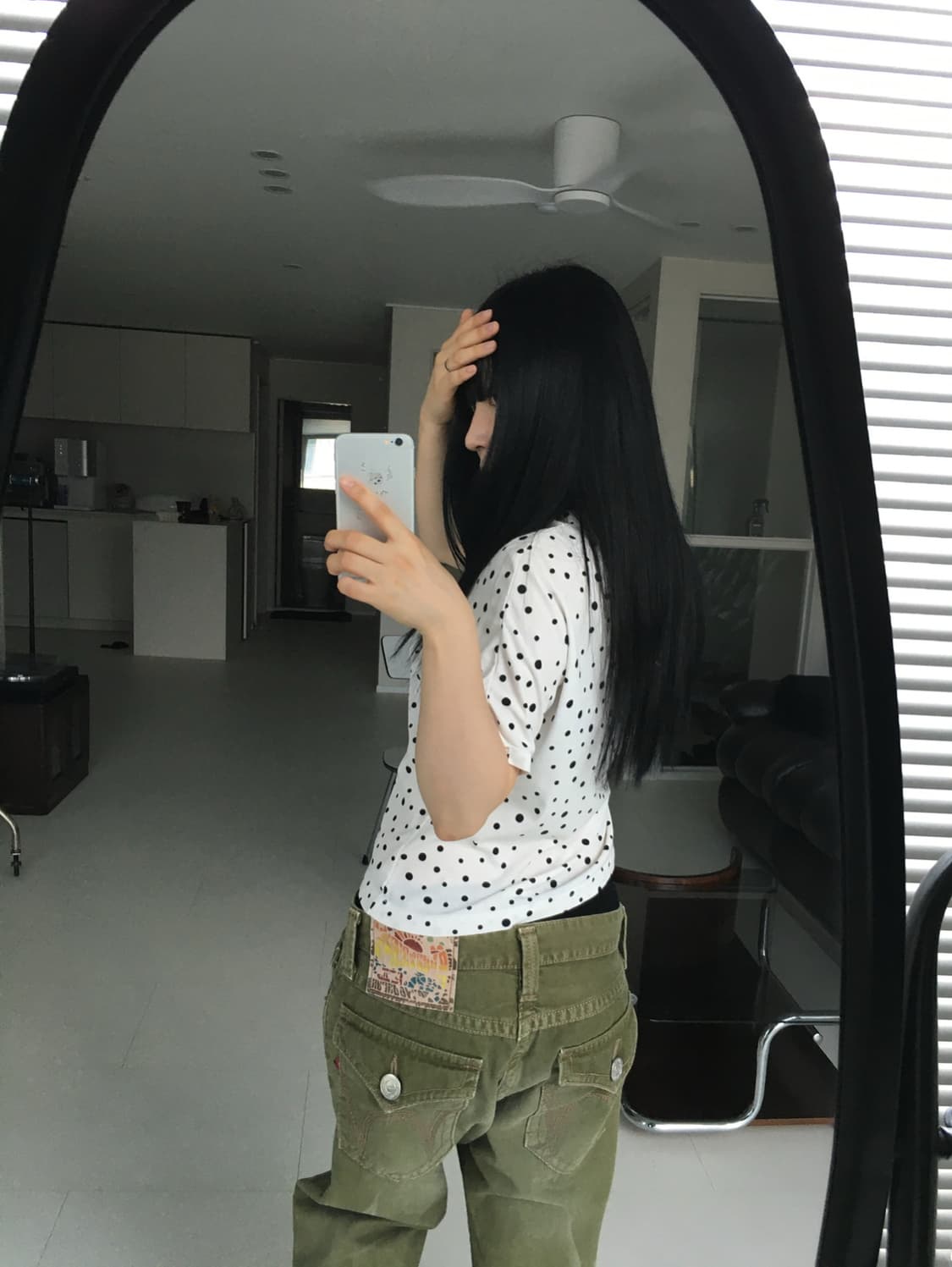 edwin) washed khaki baggy jeans 상품이미지7