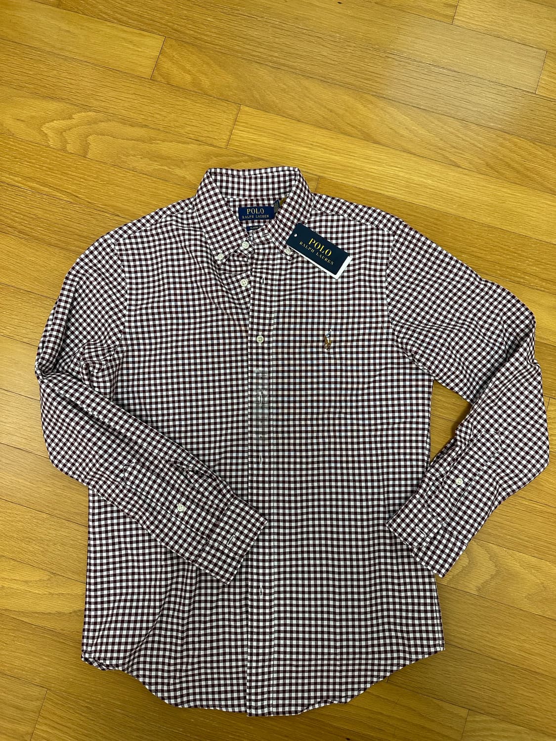 폴로 랄프로렌 옥스퍼드 체크셔츠 상품이미지2