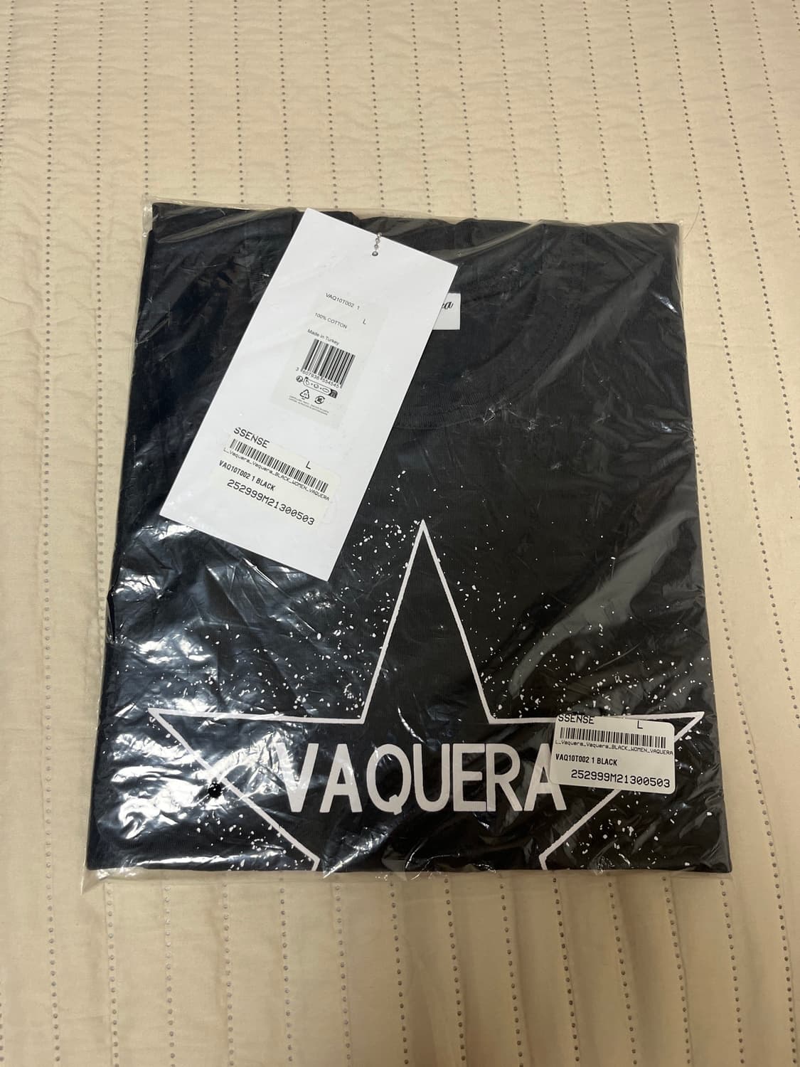 [L] Vaquera 바퀘라 스타 프린트 티셔츠 상품이미지3