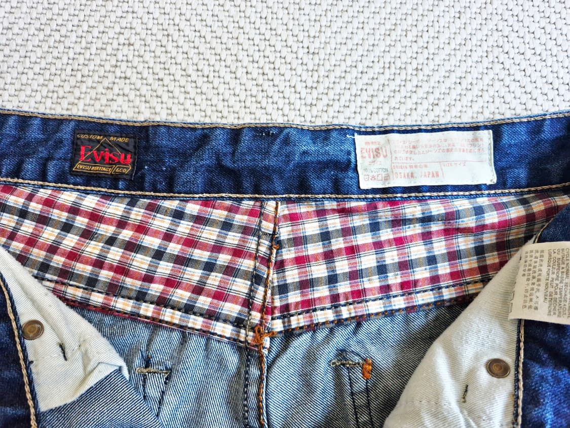 에비수 빈티지 워싱 데님팬츠 31 상품이미지7