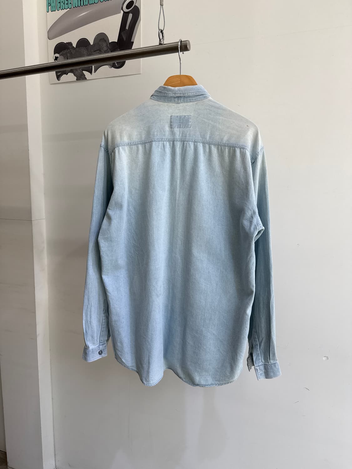 빈티지 ARMANI JEANS (Made in Italy)오버사이즈셔츠 상품이미지6