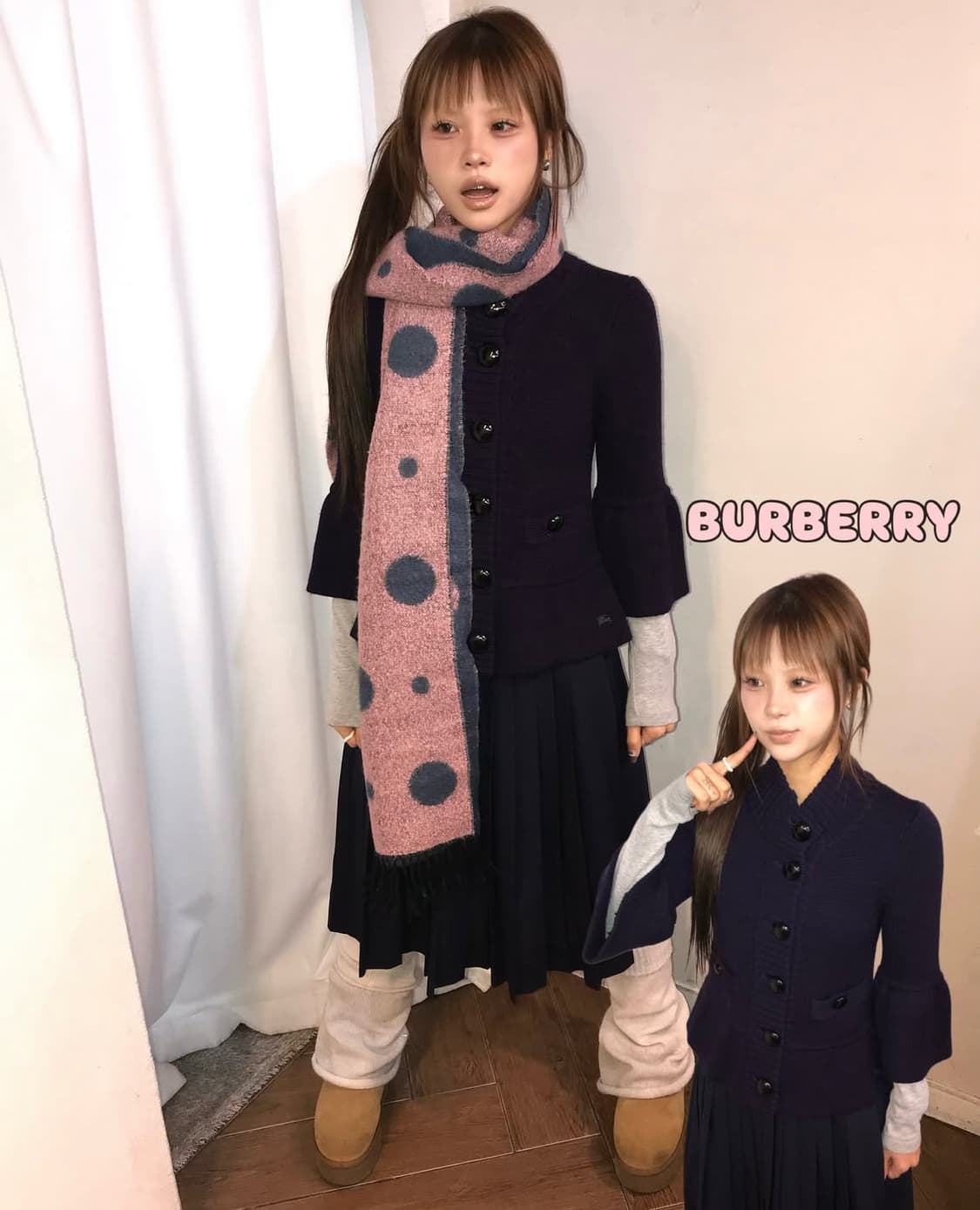 🫧딥퍼플 버버리 코디 세트 🫧 상품이미지1