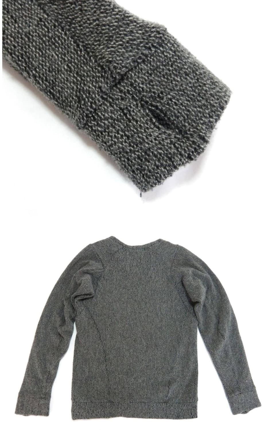 Civilized 울 니트 핑거홀 컷소우 상품이미지2