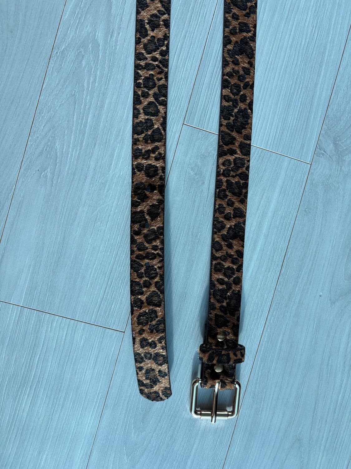 송치 레오파트 벨트 상품이미지3